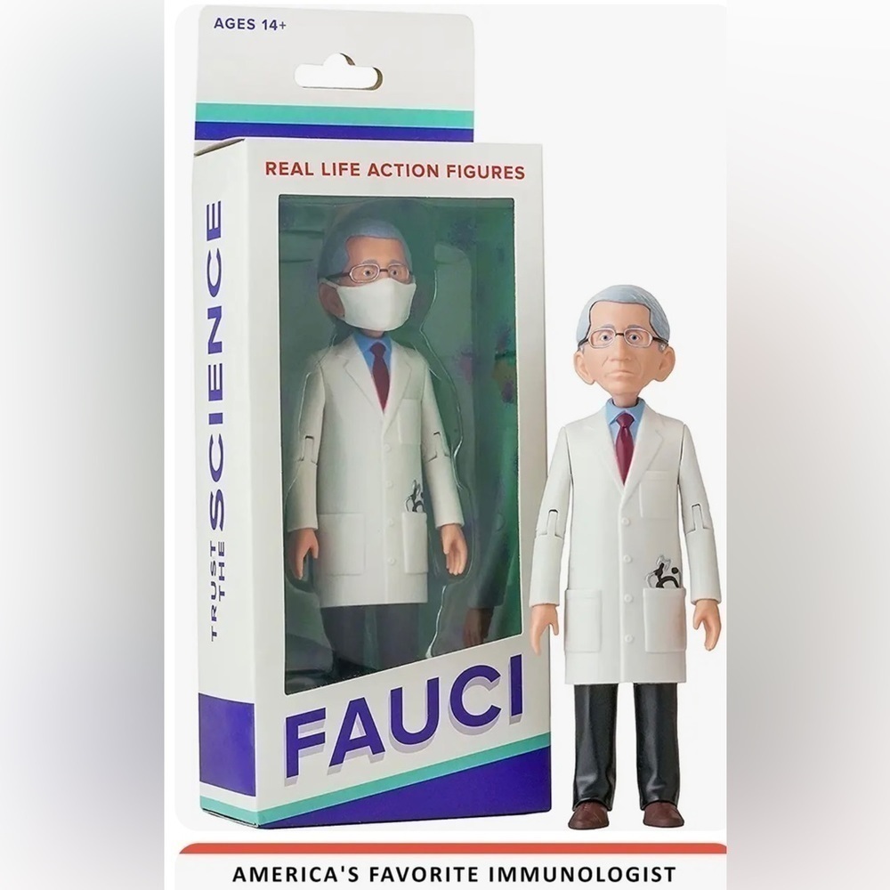 Dr Fauci political action figure Immunologist Dr. Anthony Fauci New in Box